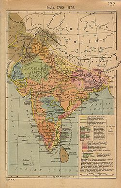 India 1700-1792