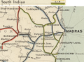 South Indian Railway Map 1909, north section.png