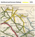 Rohilkund and Kumaon Railway 1931 Map.png