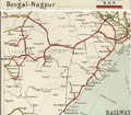 Bengal-Nagpur Railway Railway Map 1909.png