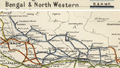 Bengal and North-Western Railway Railway Map 1909.png