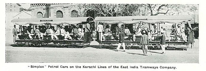 Karachi Petrol Tramcars