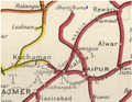 Rewari - Ajmer 1931 Map.png