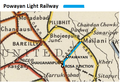 Powayan Light Railway Map.png