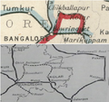 Chikballapur-Bangalore City Railway Map.png